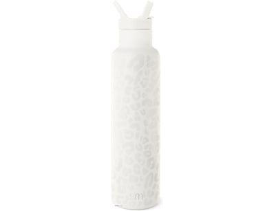 Simple Modern Water Bottle with Narrow Mouth Straw...