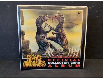 ESCAPE OF THE DINOSAURS OFFICIAL COLLECTOR CARDS A...