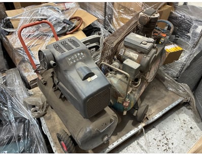 Air compressors and saw, Fasco and evolution brand...