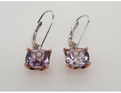 AMETHYST, ROSE GOLD, 10CT ROSE GOLD SETTING.

Ma...