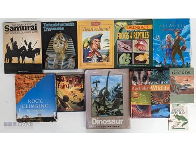 VINTAGE BOOK COLLECTION - EDUCATIONAL AND ADVENTUR...