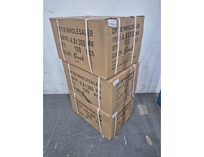 Zip tie, 4.8mm x 300mm, black, quantity unknown
...