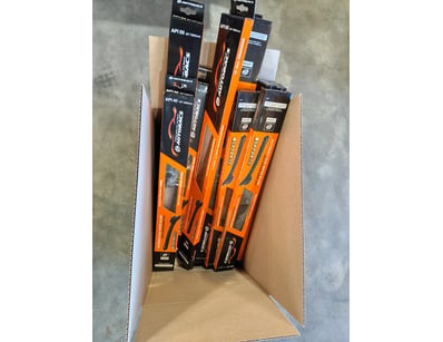 Bulk lot of Autobacs windscreen wiper blades featu...