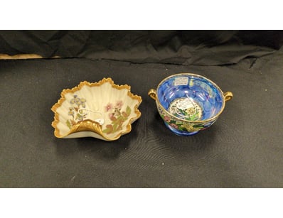 PAIR OF VINTAGE CERAMIC DISHES

Item Size: Heigh...