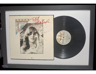 PETER FRAMPTON SIGNED & FRAMED LP

 Peter Frampton...