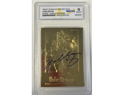 RARE & COLLECTABLE GRADED TRADING CARDS - Lot 1010