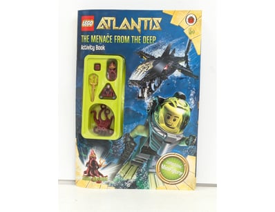 LEGO Atlantis Activity Book Bundle - "The Menace f...