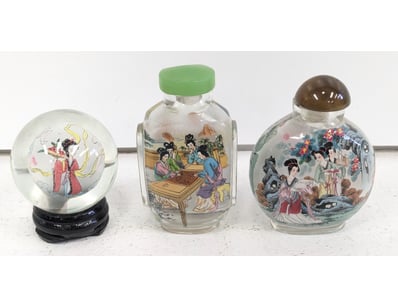 CHINESE INSIDE-PAINTED GLASS BOTTLES COLLECTION
...