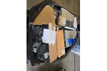 76 · Tech items including monitors, docking stations,