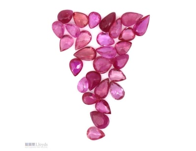 5.42CT TSW X 28, NATURAL CORUNDUM RUBIES     

Pea...