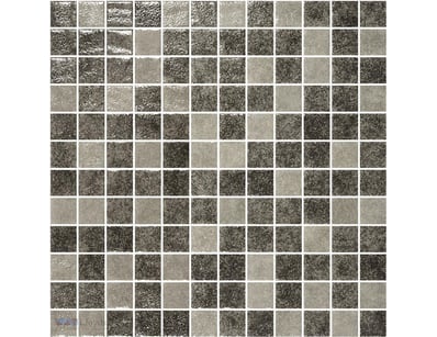 RRP $39 per SHEET. Charcoal & Grey Mix Pool Mosaic...