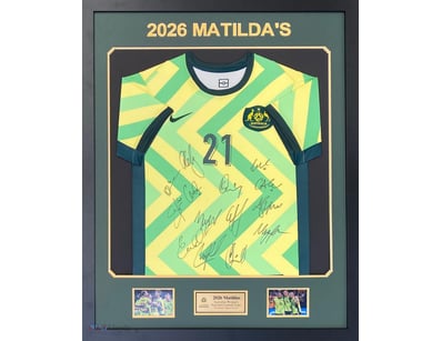 2026 MATILDAS PERSONALLY SIGNED JERSEY     

Frame...