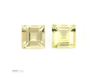 4.09CT TSW X 2, NATURAL BERYL HELIODORS     

Prin...