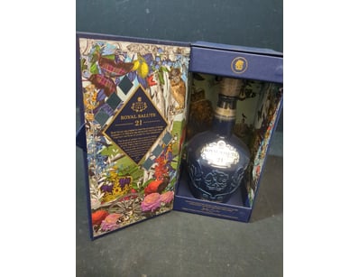 Royal Salute 21 Year Old Scotch Whisky, presented ...