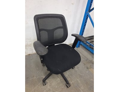 Office Chair, Black Finish

