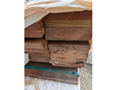 Timber Hardwood Decking (A986) - Lot 7