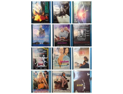 COLLECTION OF MOVIE POSTERS, INCLUDING WATERWORLD,...