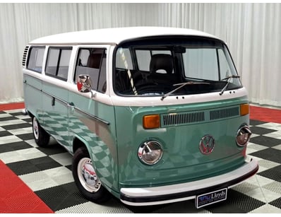 <b>1974 Volkswagen Type 2 Electric Kombi - Sage Gr...