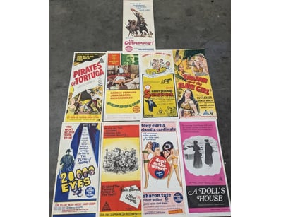 COLLECTION OF VINTAGE MOVIE POSTERS (1950S-1960S)
...