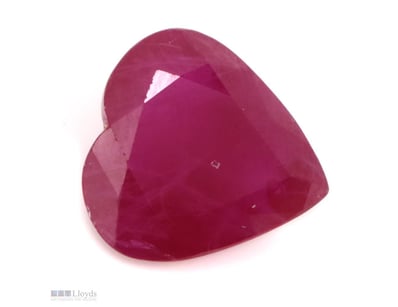 3.32CT, NATURAL RUBY     

Heart Faceted Cut, Pink...