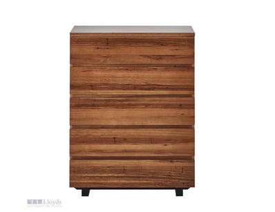 RRP $1399 Mid-century modern timber chest of drawe...