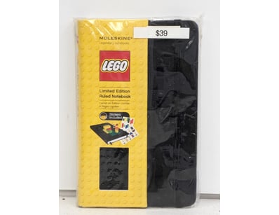 Moleskine Limited Edition LEGO Ruled Notebook. Fea...