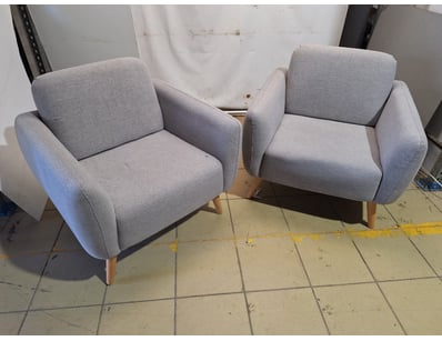 Pair Of Sofa Chairs

Dimensions H:77cm W:84cm D:...