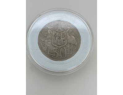 1969 AUSTRALIAN 50 CENT COIN - ELIZABETH II

Aus...