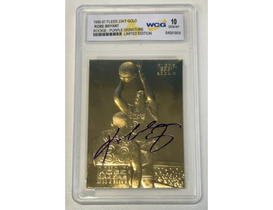 RARE & COLLECTABLE GRADED TRADING CARDS - Lot 1000