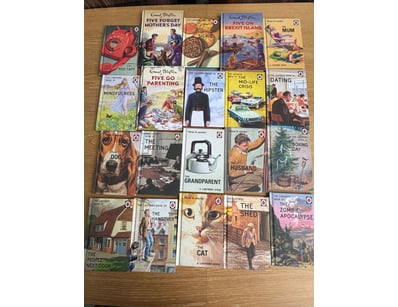 Extensive collection of Enid Blyton books comprisi...