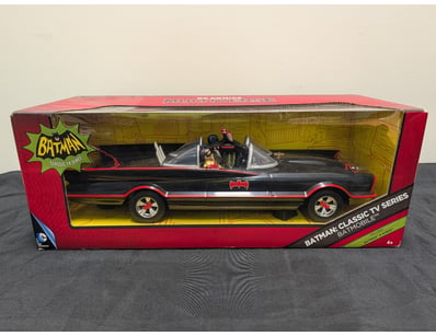 BATMAN CLASSIC TV SERIES BATMOBILE DIE-CAST MODEL ...
