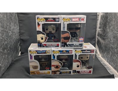 MARVEL FUNKO POP COLLECTION - DOCTOR STRANGE, BLAD...