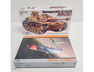 TAMIYA MODEL KIT DUO - STURMGESCHÜTZ III AUSF.G AN...