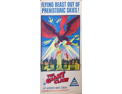 THE GIANT CLAW - ORIGINAL DAYBILL POSTER, 1957

Co...