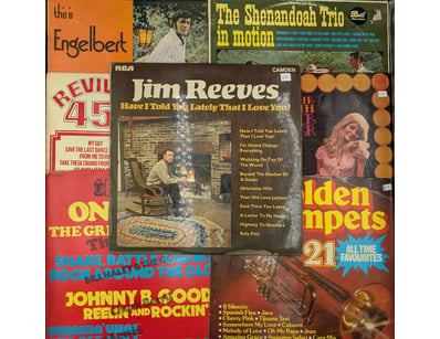 VINTAGE VINYL RECORD COLLECTION - 1960S-1970S POPU...