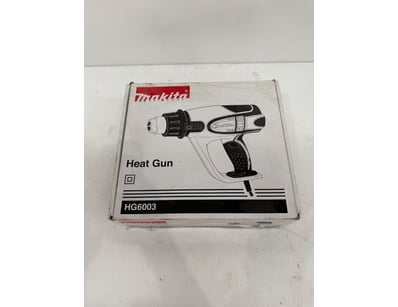 Makita Heat Gun, model HG6003, in teal/turquoise f...