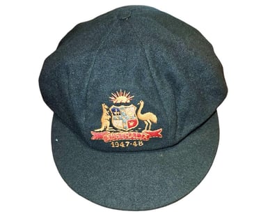 1947–48 Donald Bradman Baggy Green – An Australia... - Lot 1