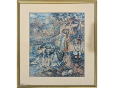 PIERRE AUGUSTE RENOIR (1841 - 1919)

Lithograph On...