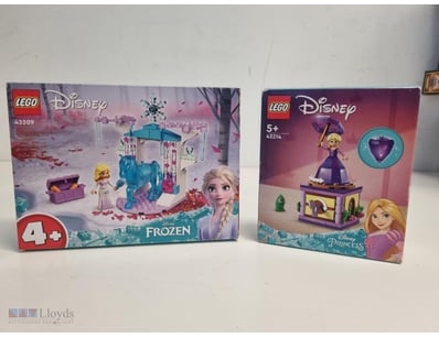 LEGO DISNEY FROZEN & PRINCESS SETS (43209 & 43214)...
