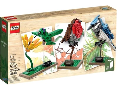 LEGO® IDEAS SET 21301 BIRDS FEATURING THREE BEAUTI...
