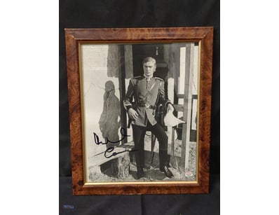 AUTOGRAPHED PHOTOGRAPH OF MICHAEL CAINE.

Item Siz...