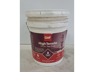 GAF, High Tensile, Acrylic Top Coat, Professional ...