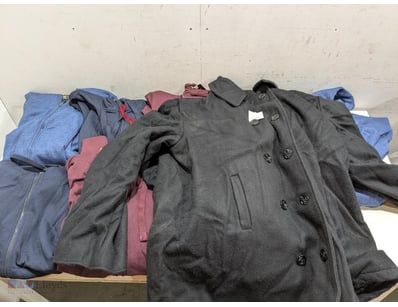 Outerwear collection featuring authentic military ...