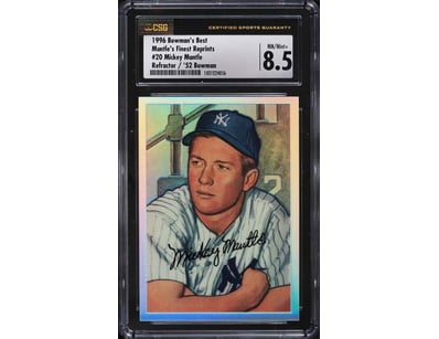 RARE & COLLECTABLE GRADED TRADING CARDS (A989) - Lot 518