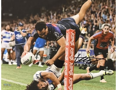 XAVIER COATES SIGNED 'THAT TRY' PHOTO

Xavier Coat...