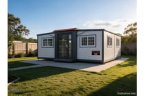 3 · Unused Expandable Container House with Ensuite,