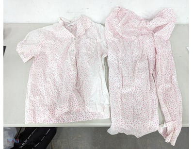 Skrank woven PJ, cherry, 10/20

