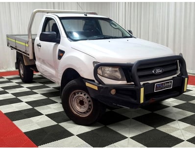 <b>2014 Ford Ranger PX XL Hi-Rider Single Cab Chas...