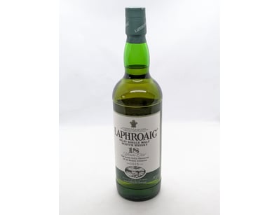 Laphroaig 18 Years Old Islay Single Malt Scotch Wh...