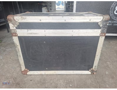 Road Case, On Castors, Approximately 400mm x 660mm...